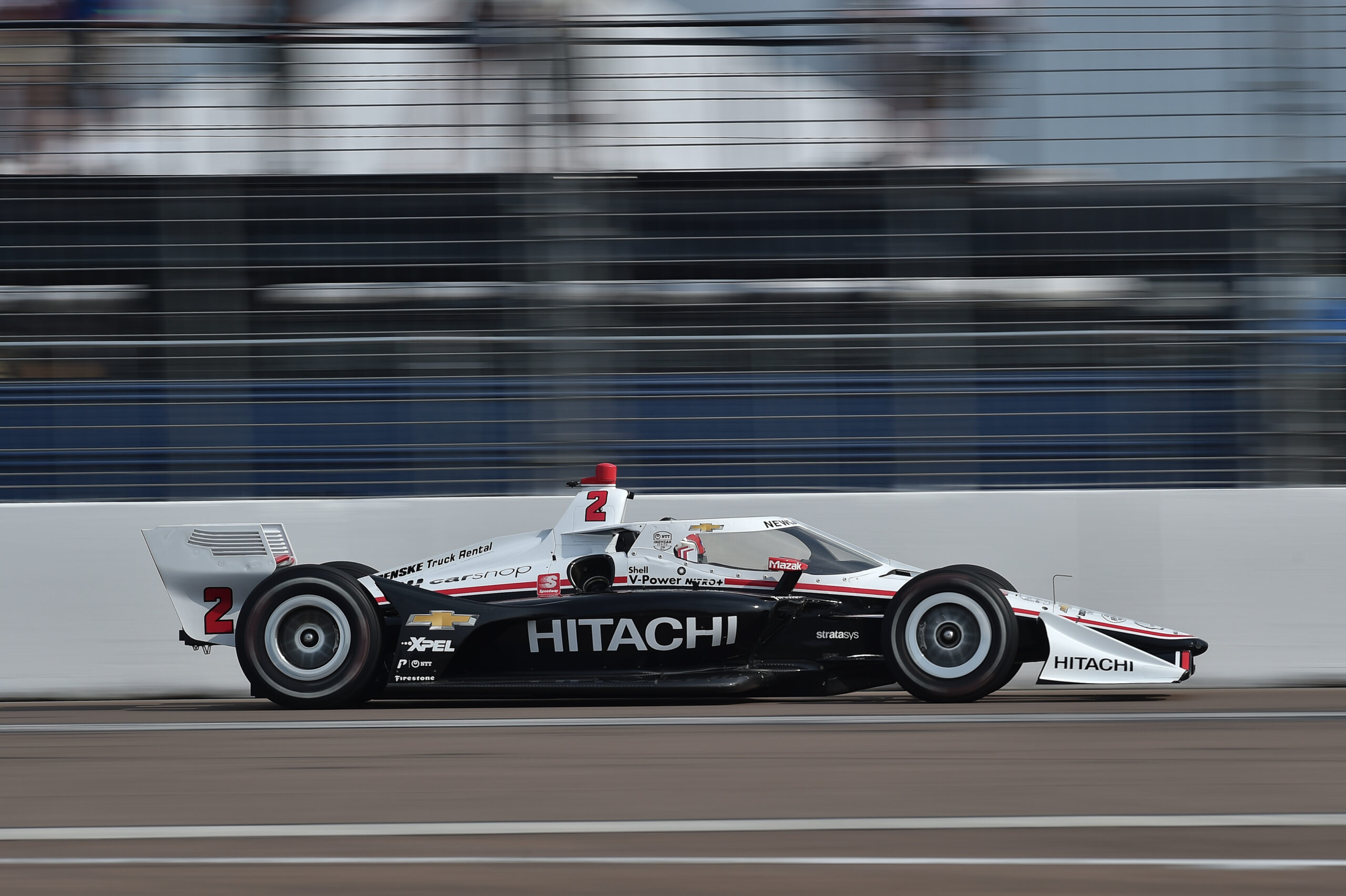Josef Newgarden paces Friday’s lone practice session at St. Pete