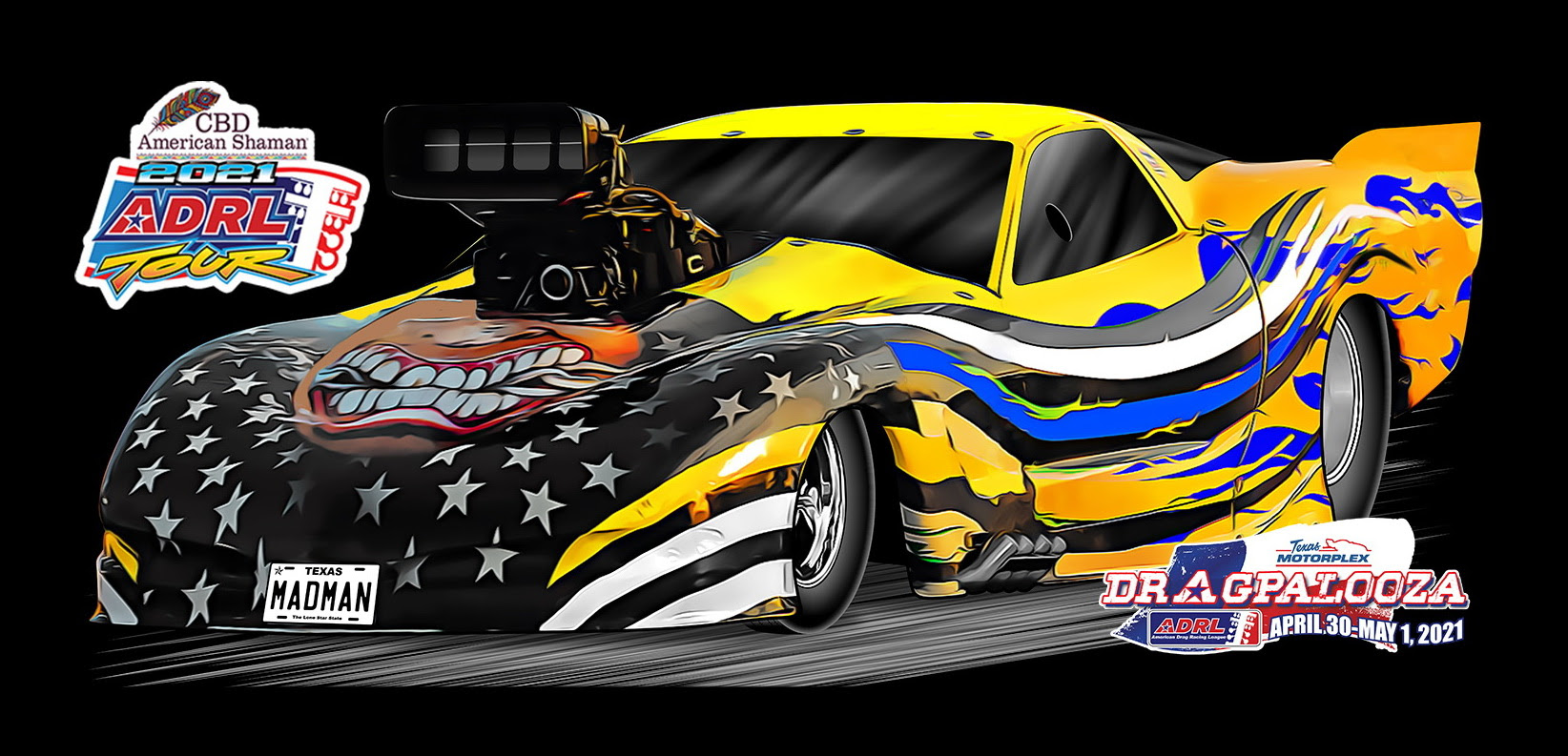 CBD American Shaman 2021 ADRL Tour Kicks Off This Weekend at the Texas Motorplex