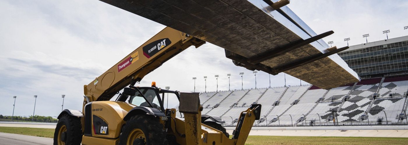The Cat Rental Store at Thompson Machinery named preferred equipment rental partner of Nashville Superspeedway’s June 18-20 NASCAR tripleheader weekend