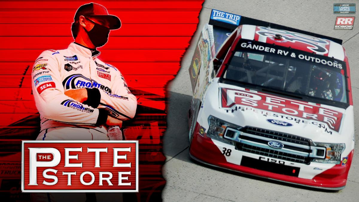 The Pete Store Returns as Primary Partner of Todd Gilliland at Richmond