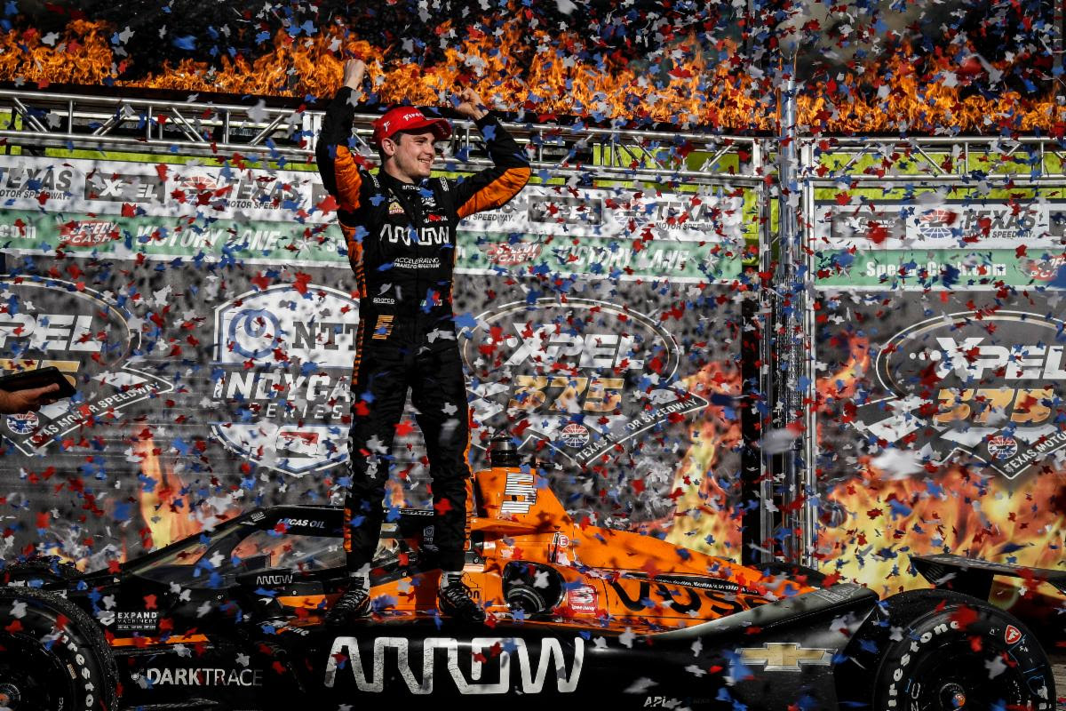 CHEVROLET NTT INDYCAR SERIES: TEXAS MOTOR SPEEDWAY DOUBLEHEADER RACE TWO-PATO O’WARD PUTS CHEVROLET IN VICTORY LANE AS 20 YEAR-OLD CLAIMS CAREER FIRST WIN
