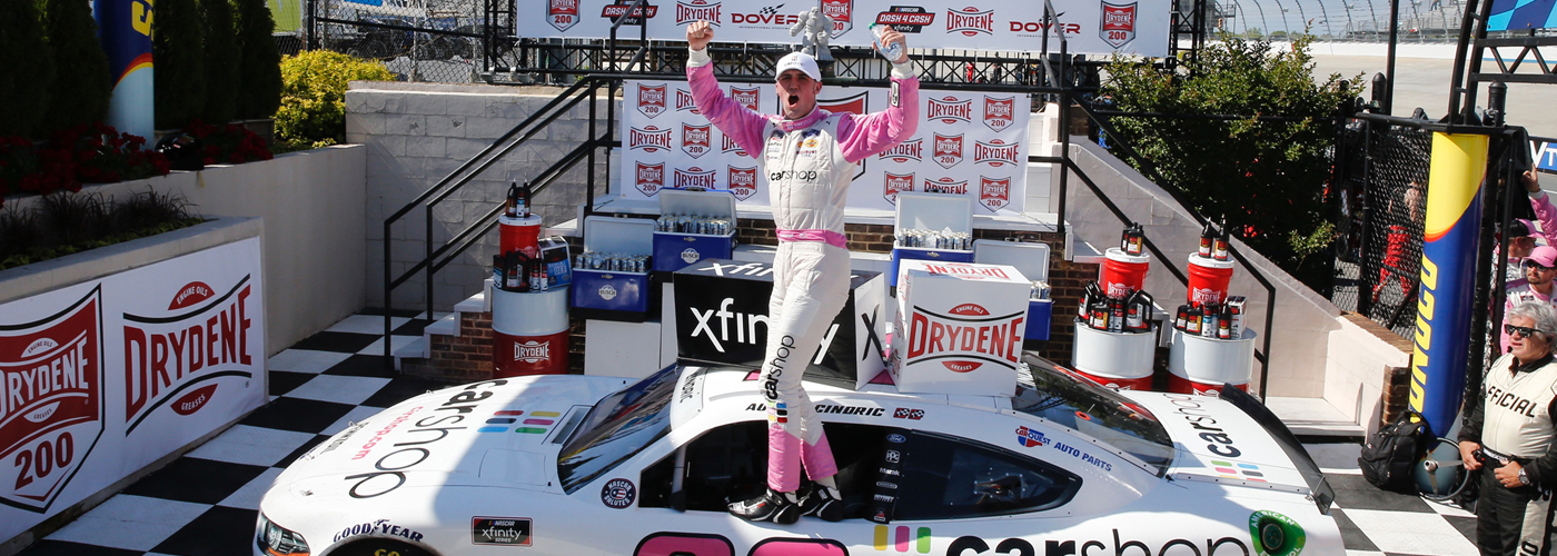 Austin Cindric gains first Dover victory in ‘Drydene 200’ NASCAR Xfinity Series Dash 4 Cash race