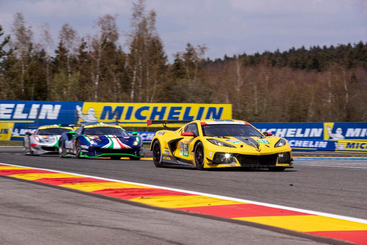 CORVETTE RACING AT SPA: Fourth in European Debut for C8.R