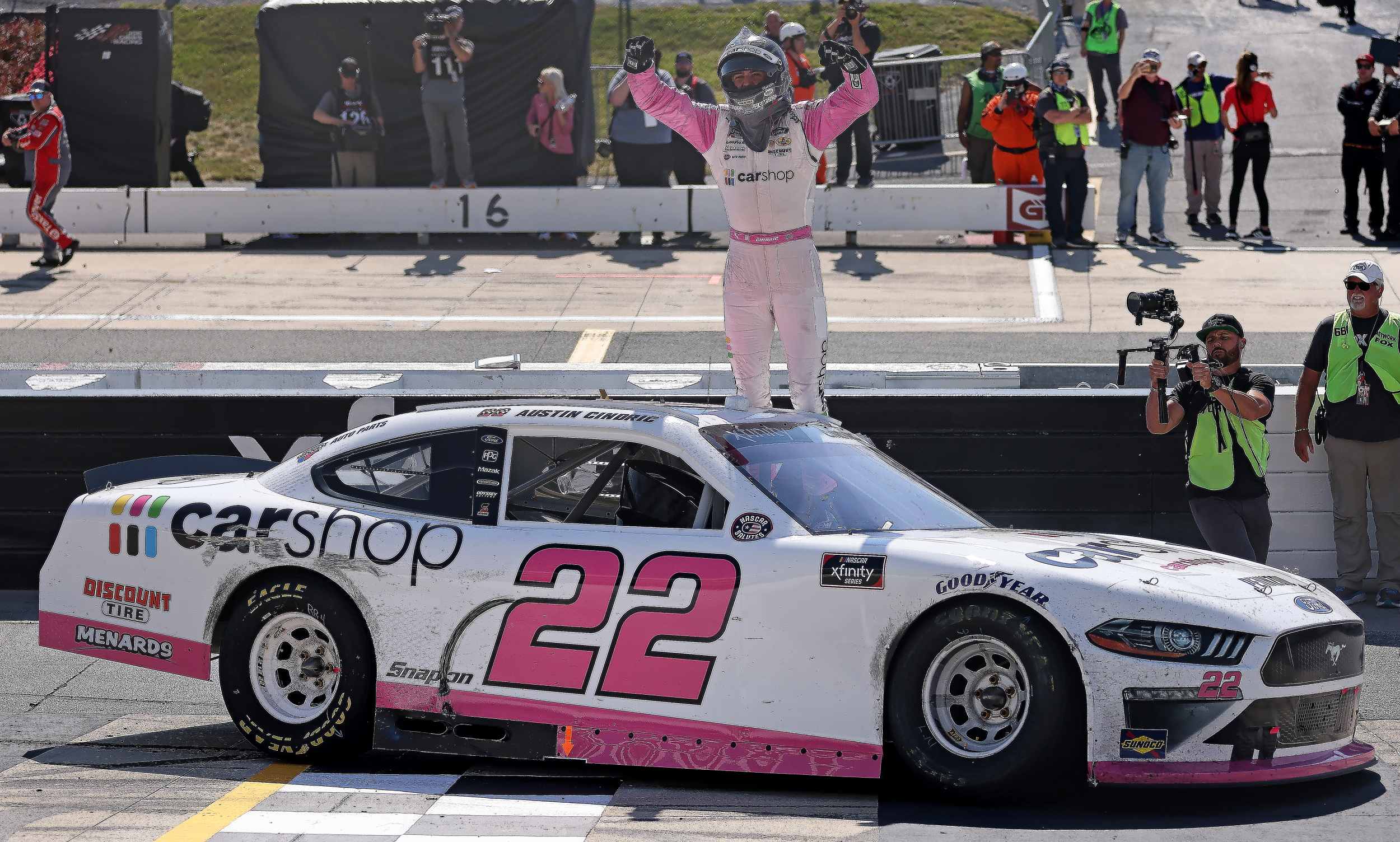 Cindric perseveres to win the XFINITY Series Drydene 200 at Dover