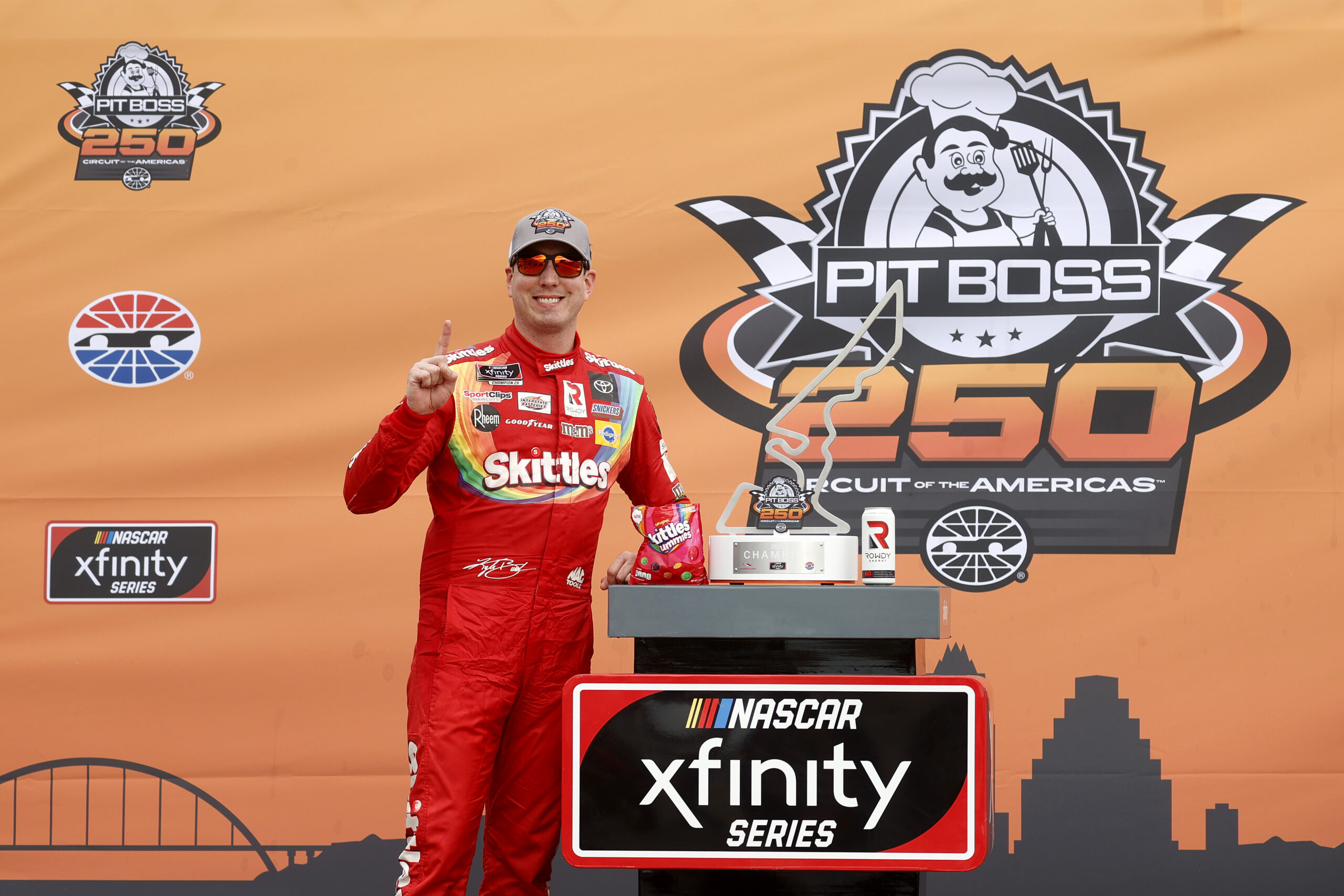 KYLE BUSCH RACES TO PIT BOSS 250 VICTORY IN NASCAR XFINITY SERIES AT