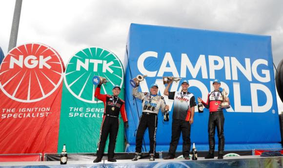 John Force, Torrence, Glenn and Johnson take victories at Charlotte Four-Wide Nationals