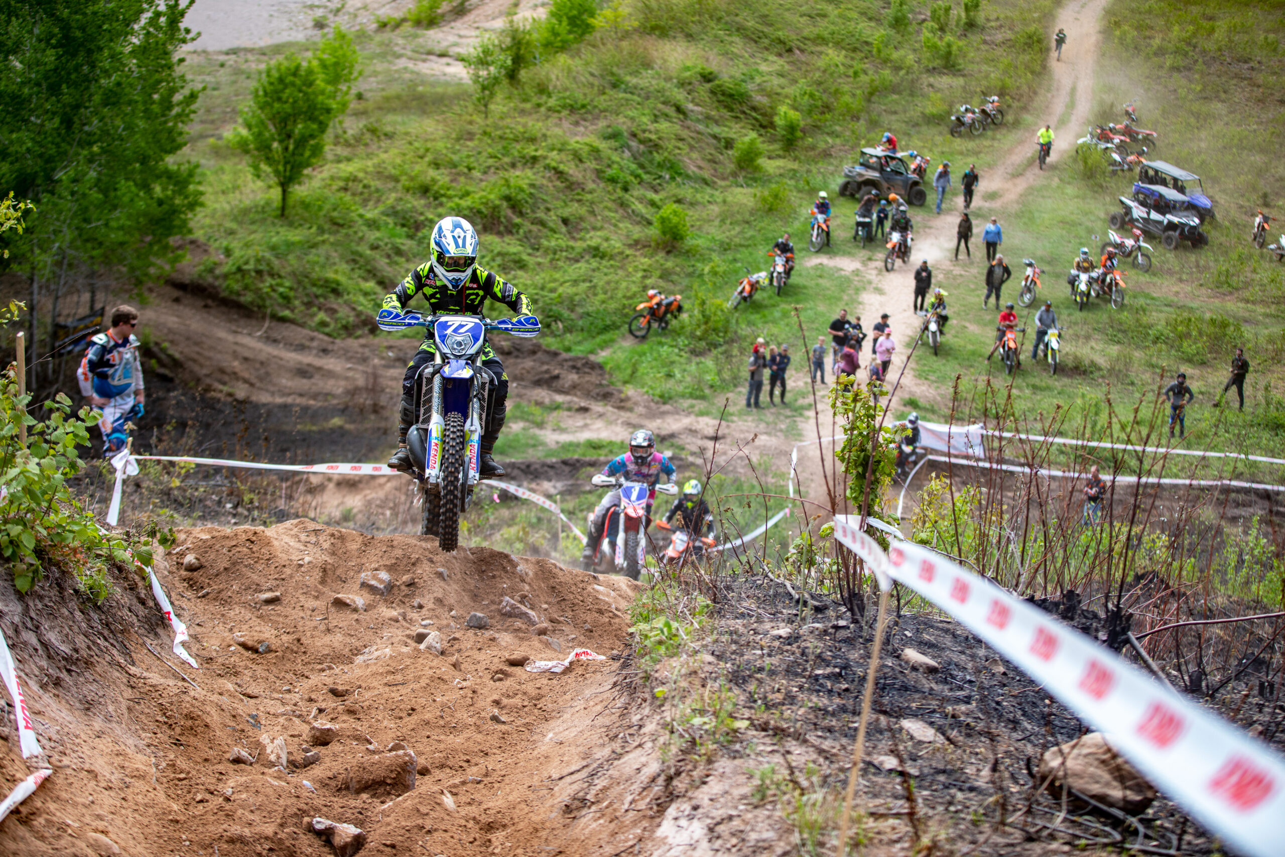 Cody Webb finishes second. Louise Forsley Wins Women’s and places 24th OA