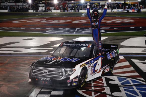 Nemechek Speeds to Third Win of the Season With North Carolina Education Lottery 200 Victory