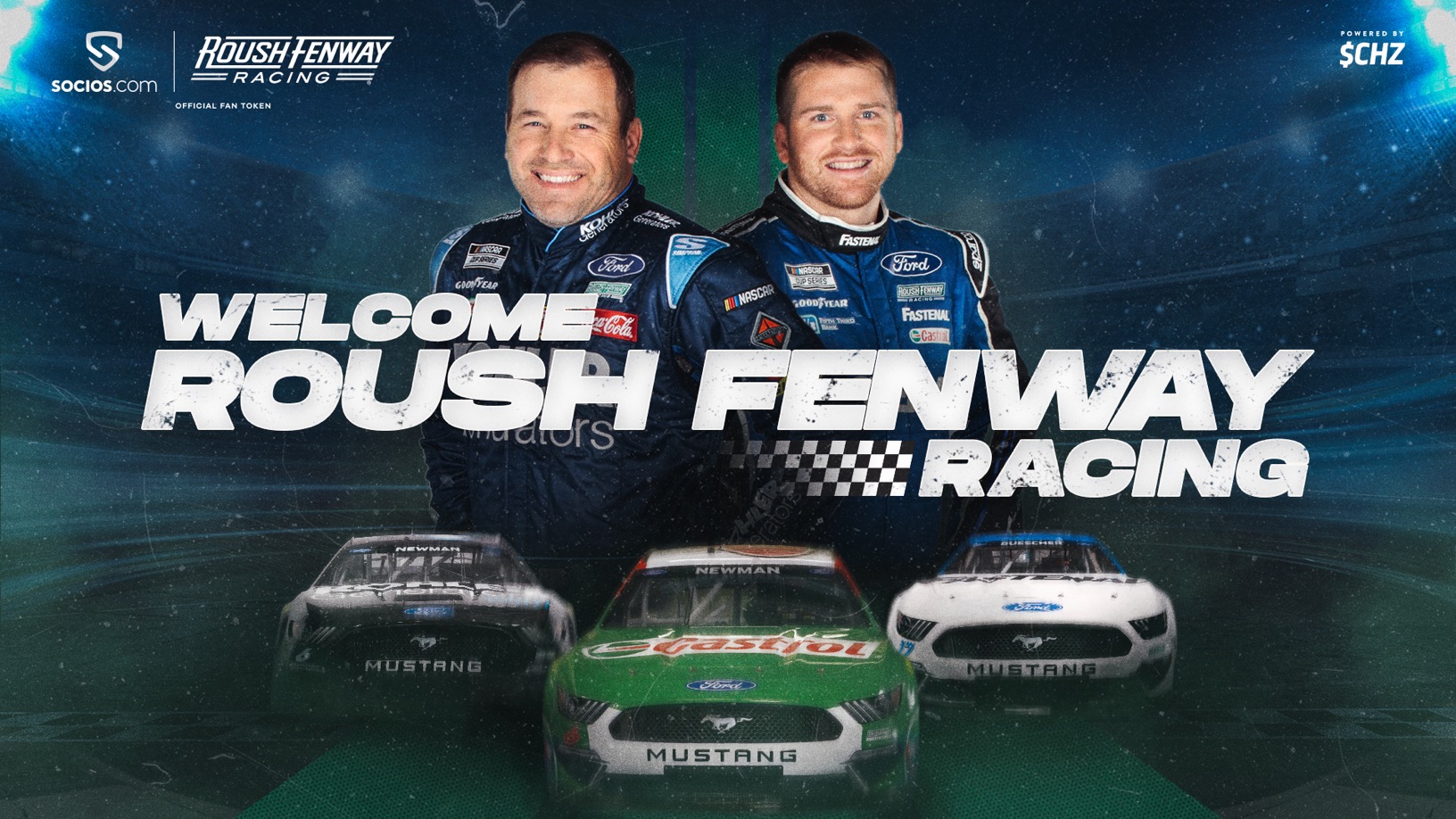NASCAR’S ROUSH FENWAY RACING TO BECOME FIRST US SPORTS TEAM TO LAUNCH FAN TOKEN ON SOCIOS.COM