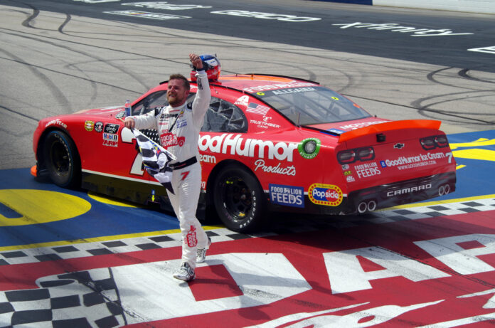 Xfinity race at Darlington race winner Justin Allgaier May 2021 by Ted Seminara Xfin-Dton- (8)