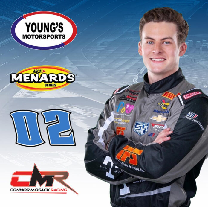 Youngs Motorsports adds Connor Mosack to ARCA lineup