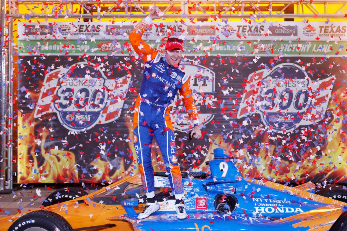 NO BEATING DIXON AS CHAMP WINS, SETS RECORDS AT THE GREAT AMERICAN SPEEDWAY