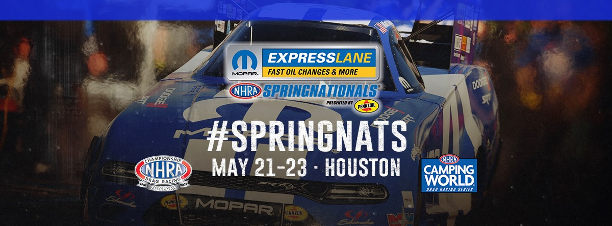 NHRA Spring Nationals at Houston in rain delay
