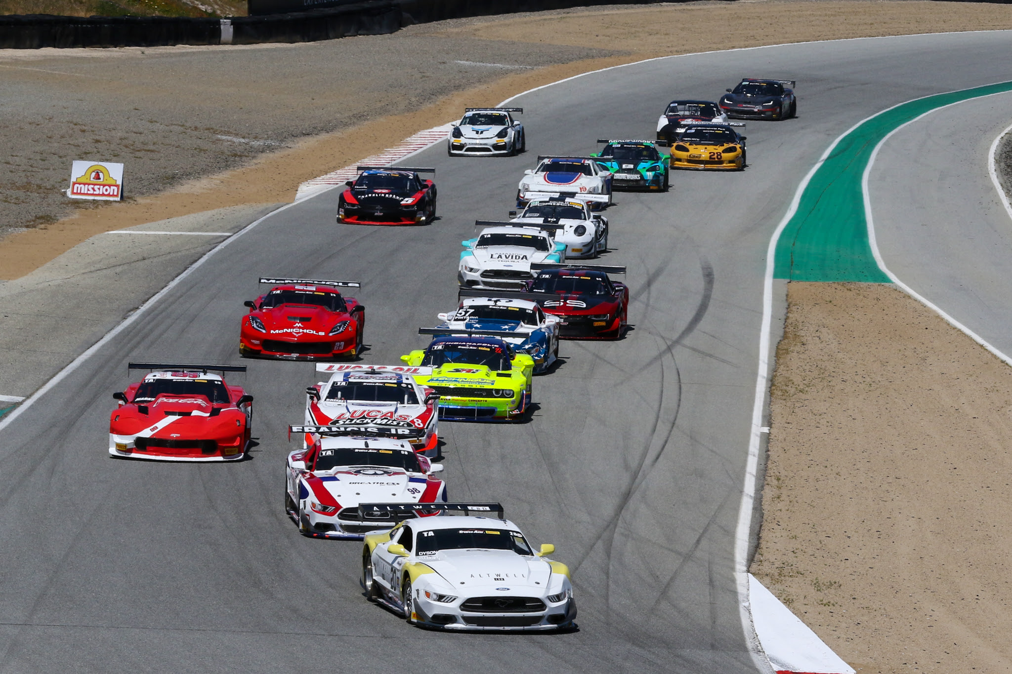 Dramatic Finish in Trans Am Gives Tomy Drissi the Win at WeatherTech Raceway Laguna Seca