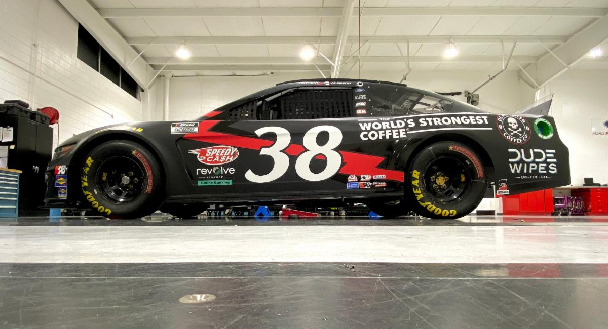 Front Row Motorsports Welcomes Back Death Wish Coffee for Coca-Cola 600