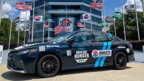 Charlotte Motor Speedway, Blue Cross NC Work Together To Drive Out Childhood Hunger in Greater Charlotte Area