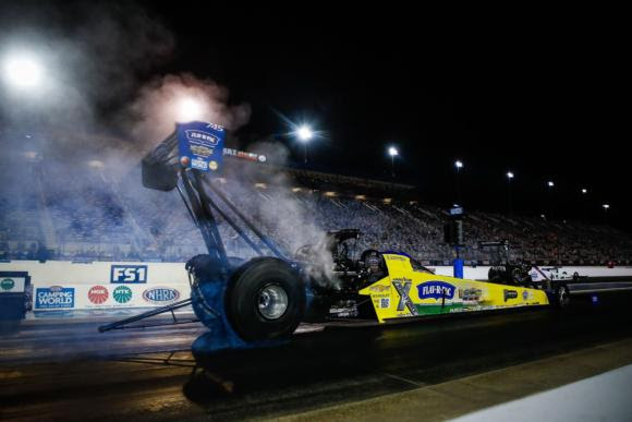 Ladies Night: Brittany Force, Alexis DeJoria Lead Qualifying After Opening Round at NGK NTK NHRA Four-Wide Nationals