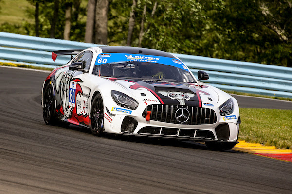 Capstone Motorsports Mercedes-AMG GT4 Team Perseveres to Finish Four-Hour Michelin Pilot Challenge Race in IMSA and Watkins Glen Debut
