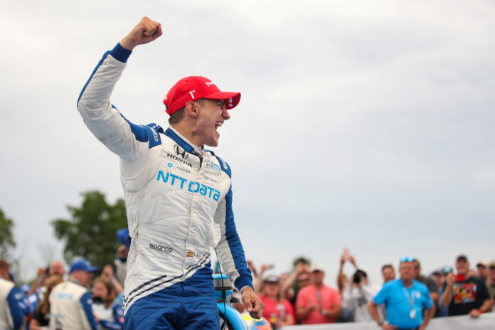 Alex Palou wins the REV Group Grand Prix at Road America