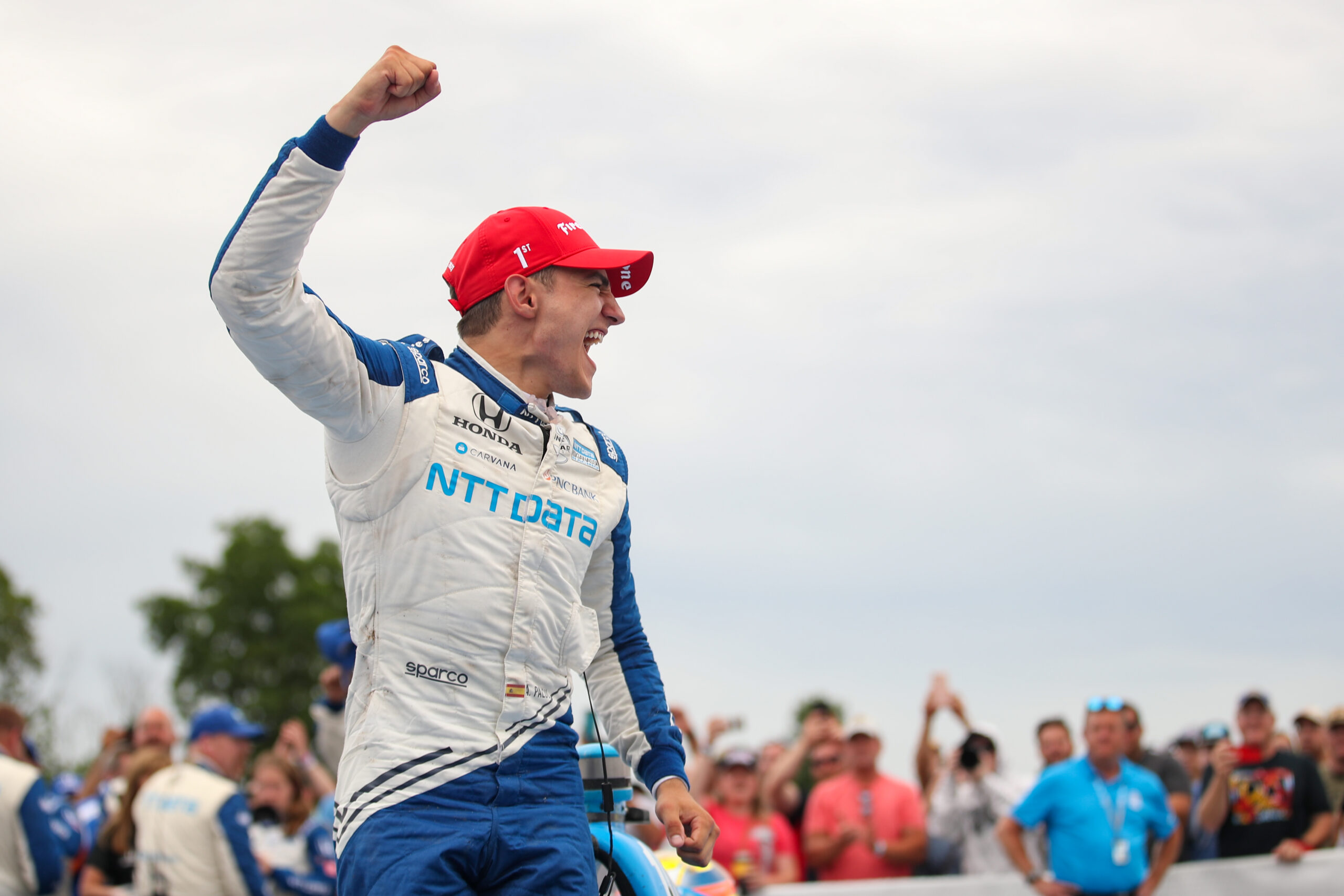 Alex Palou grabs victory away from Newgarden after Newgarden has mechanical failure late