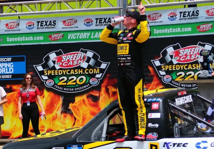 John Hunter Nemechek claims his fourth victory