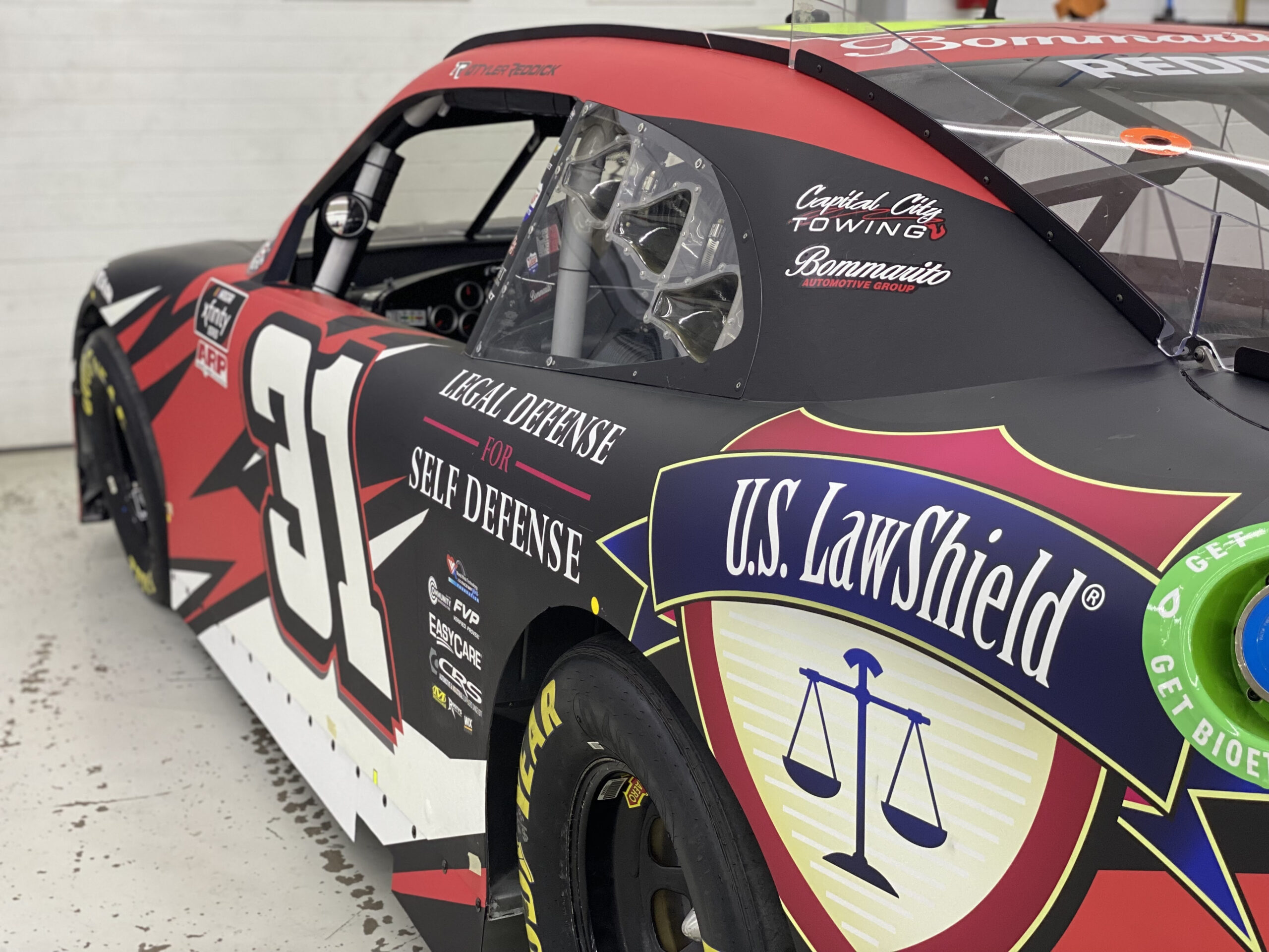 Jordan Anderson Racing Partners with U.S. LawShield for Nashville Xfinity Race