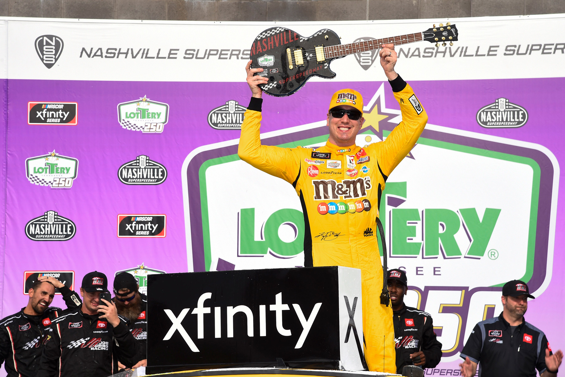 Kyle Busch earns 100th NASCAR Xfinity Series win in “Tennessee Lottery 250”