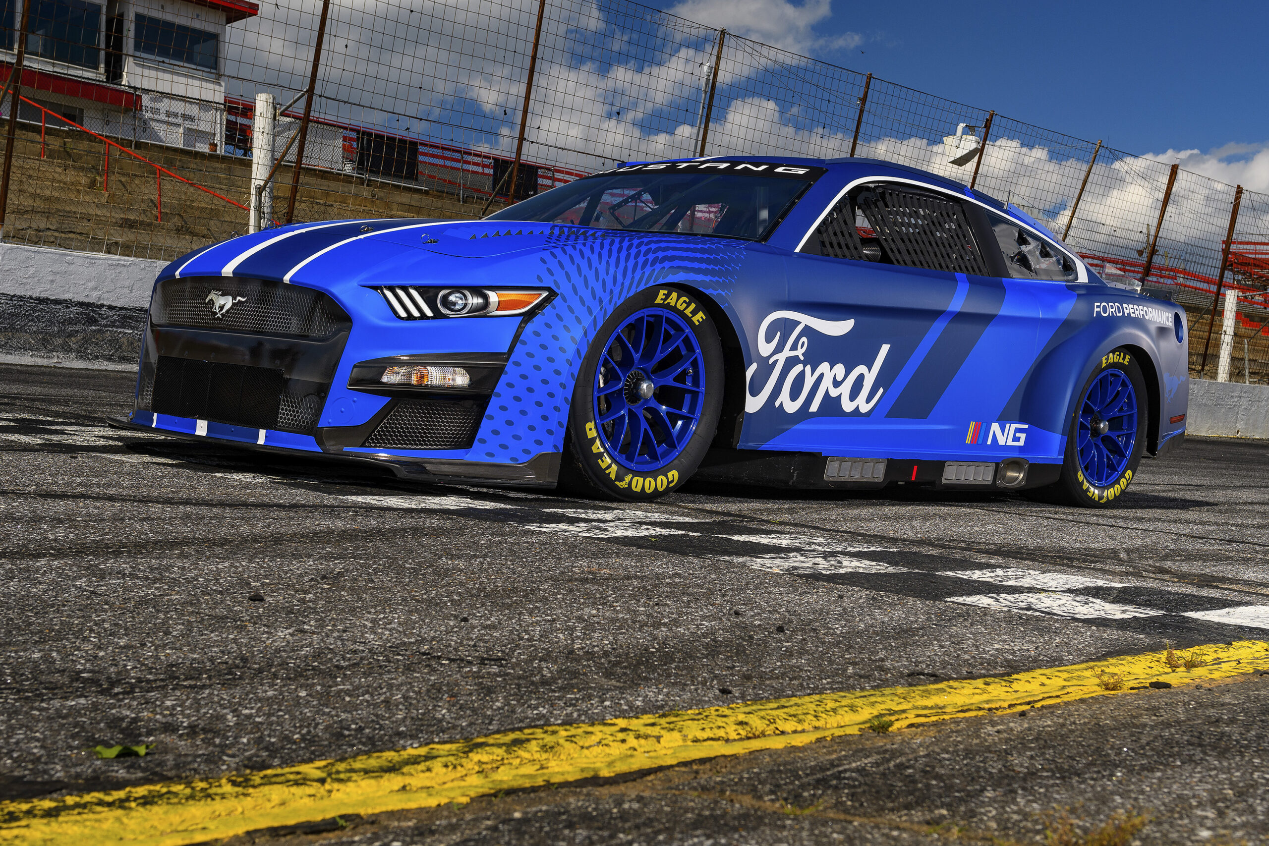 Ford Performance NASCAR VIDEO Next Gen Mustang Takes on Charlotte