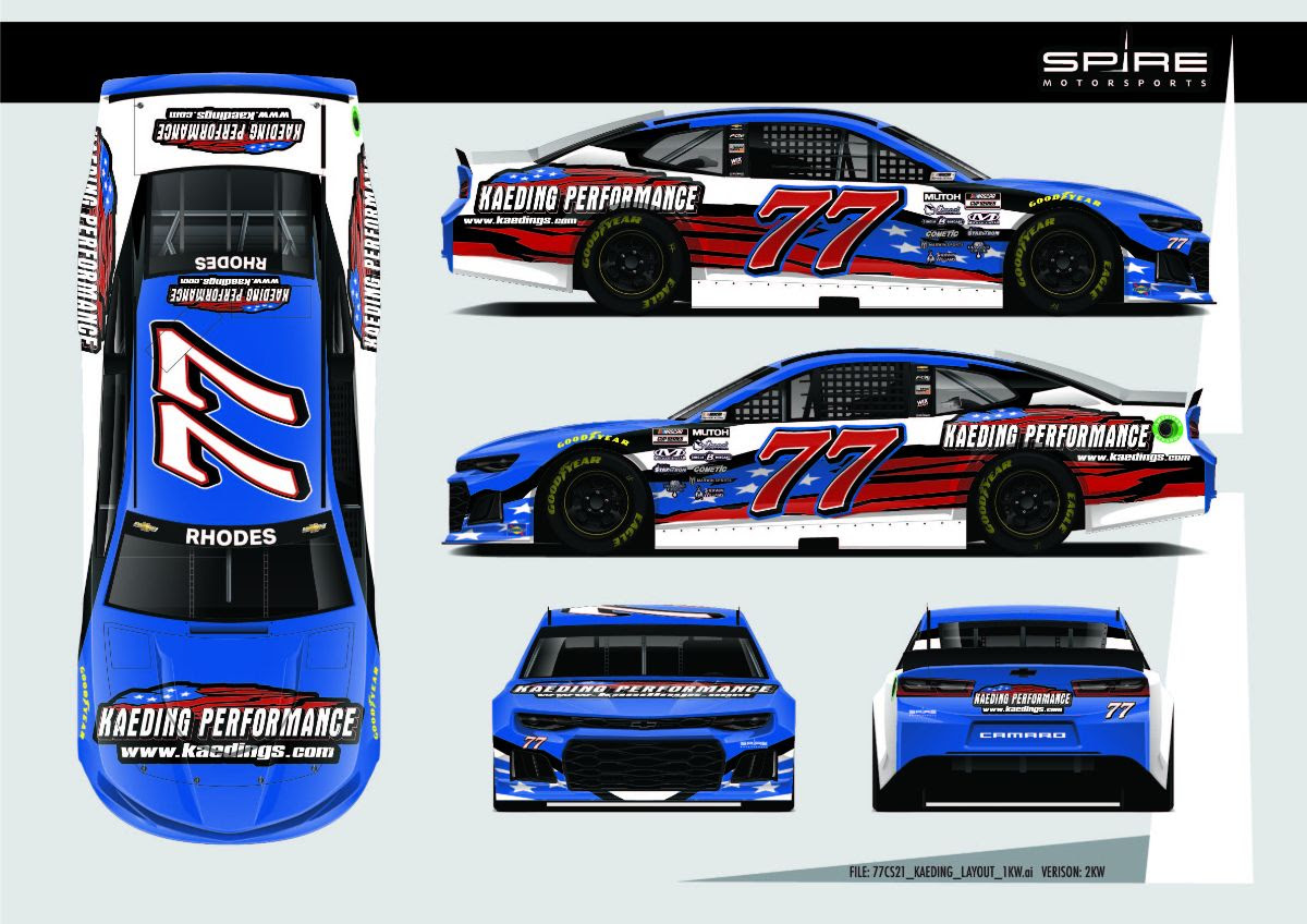 Ben Rhodes to Make NASCAR Cup Series Debut with Spire Motorsports