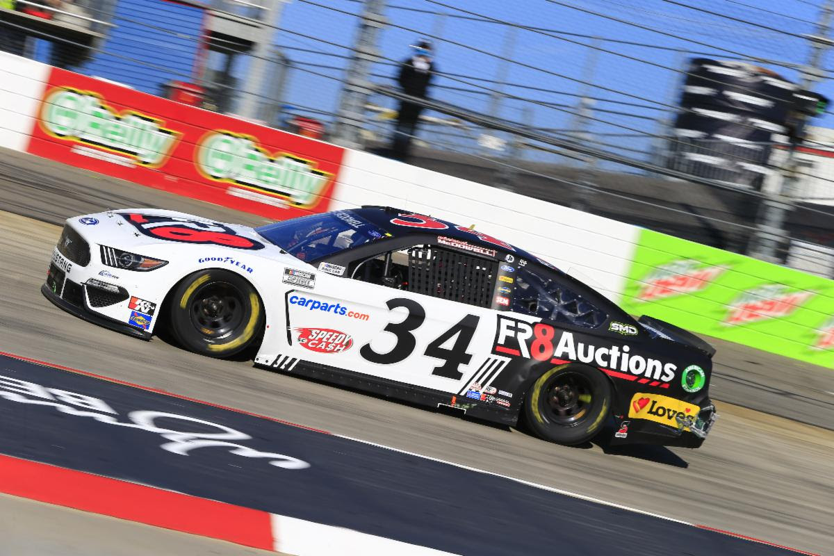 Fr8Auctions Offers Fans Chance to Put Name on McDowell’s Car at Atlanta