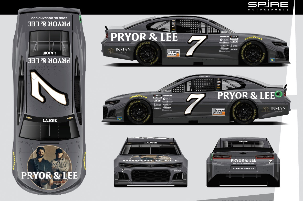 Spire Motorsports Partners with Pryor & Lee for Ally 400