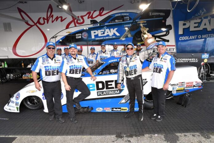 Power Rankings New Hampshire Funny Car