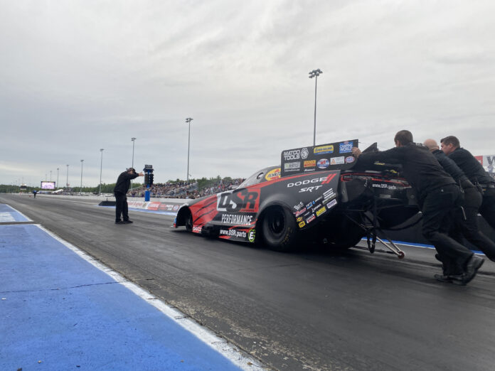 Matt Hagan rockets to the top of Friday Qualifying