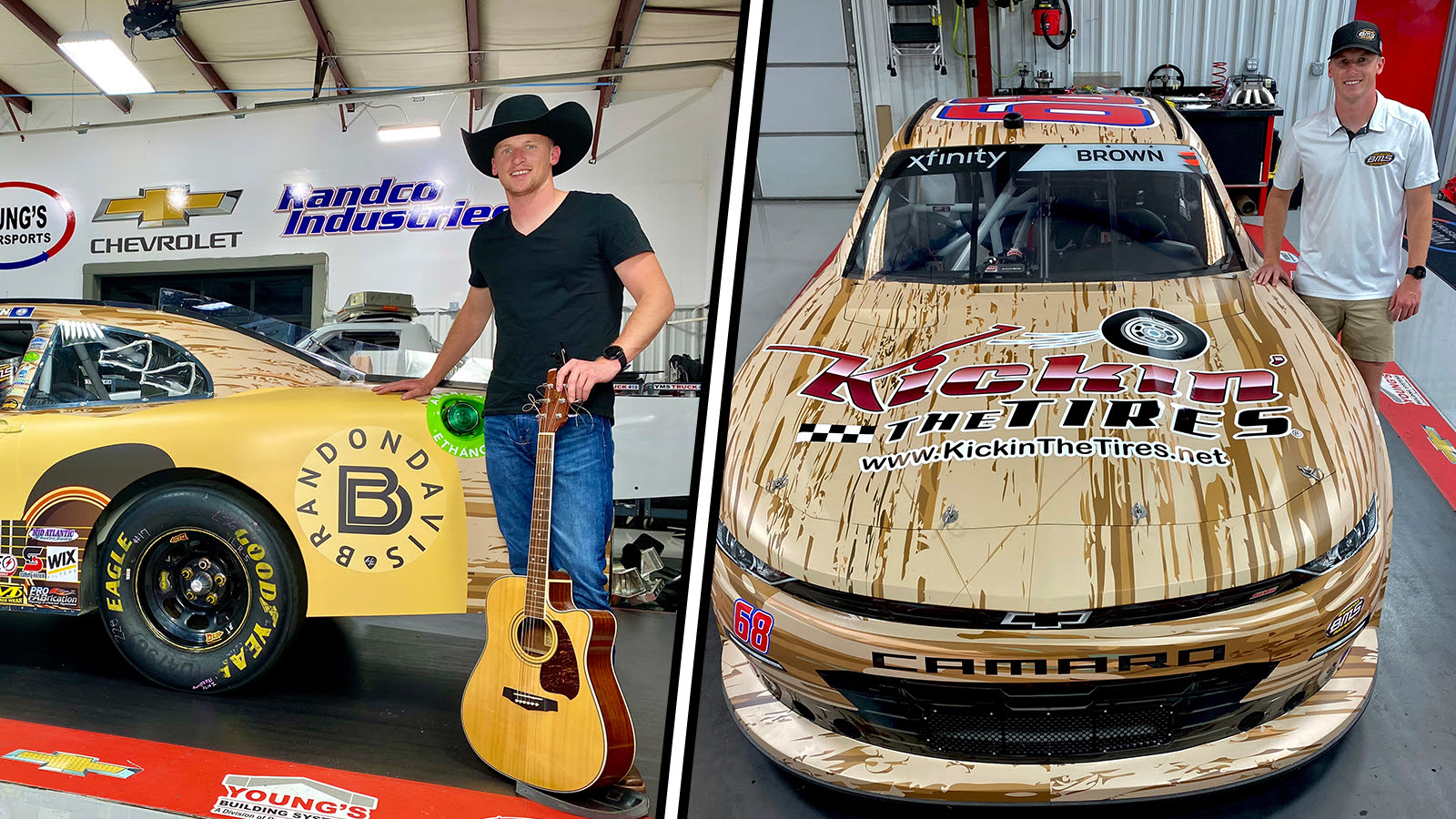 Brandon Davis Music and KickinTheTires.net Join Brandonbilt Motorsports for NASCAR’s Return to the Music City