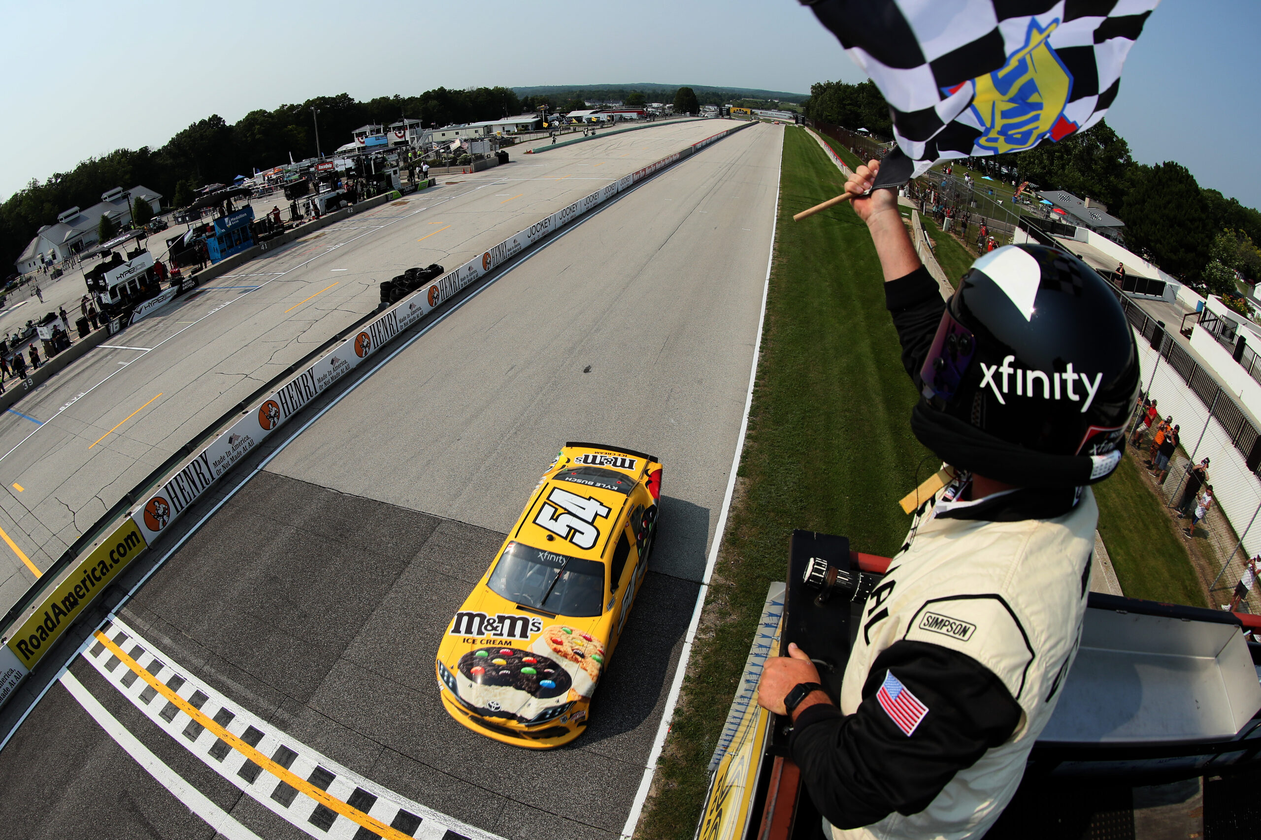 Kyle Busch conquers Road America for 101st Xfinity Series win