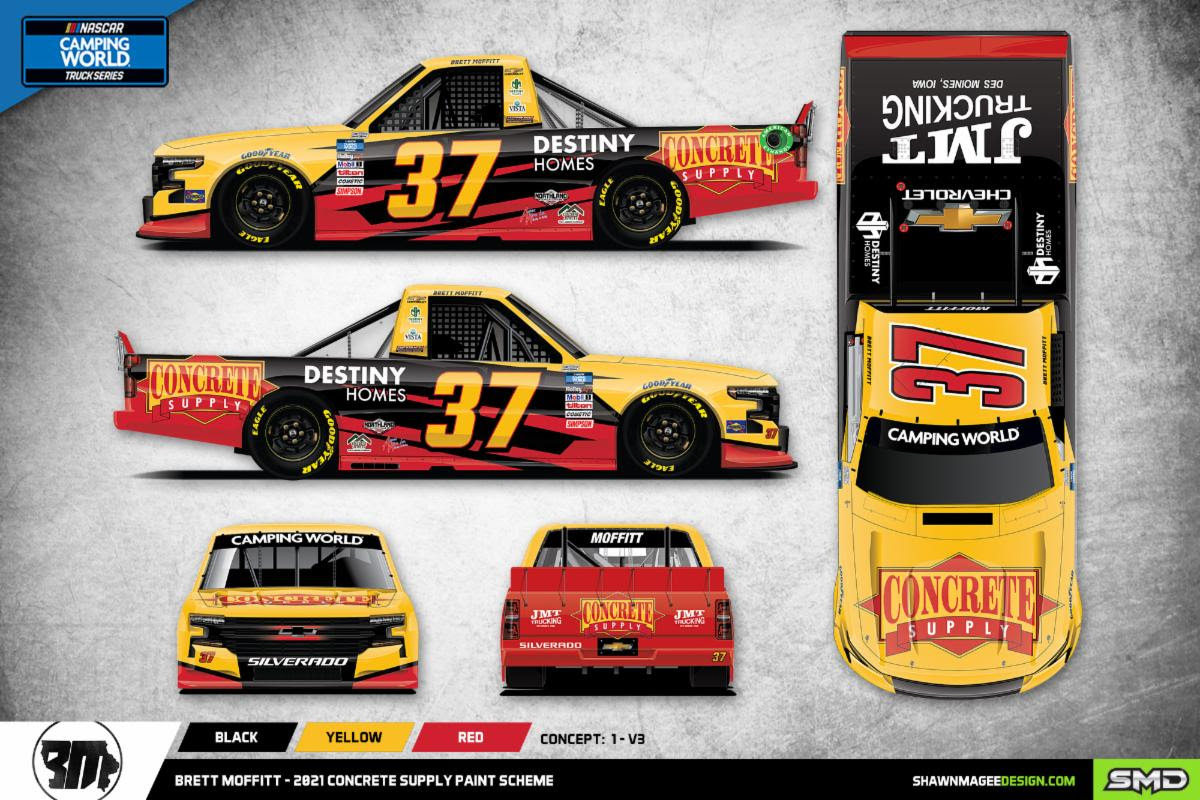 Brett Moffitt to pilot second AM Racing truck at Knoxville Raceway