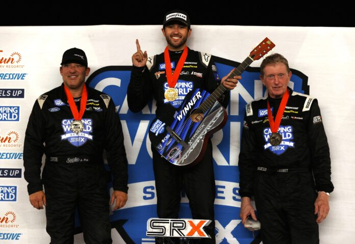 SRX Racing photo of season finale podium 2021