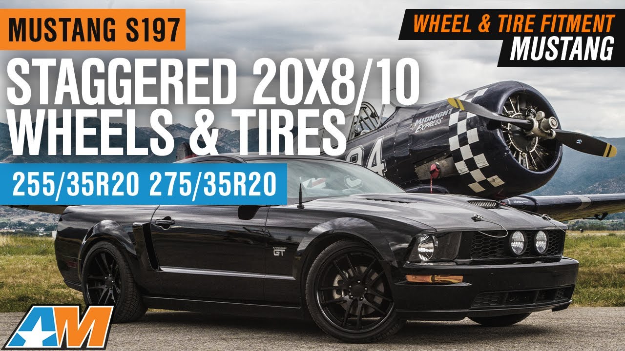 Mustang S197 | Staggered Wheels and Tires Review
