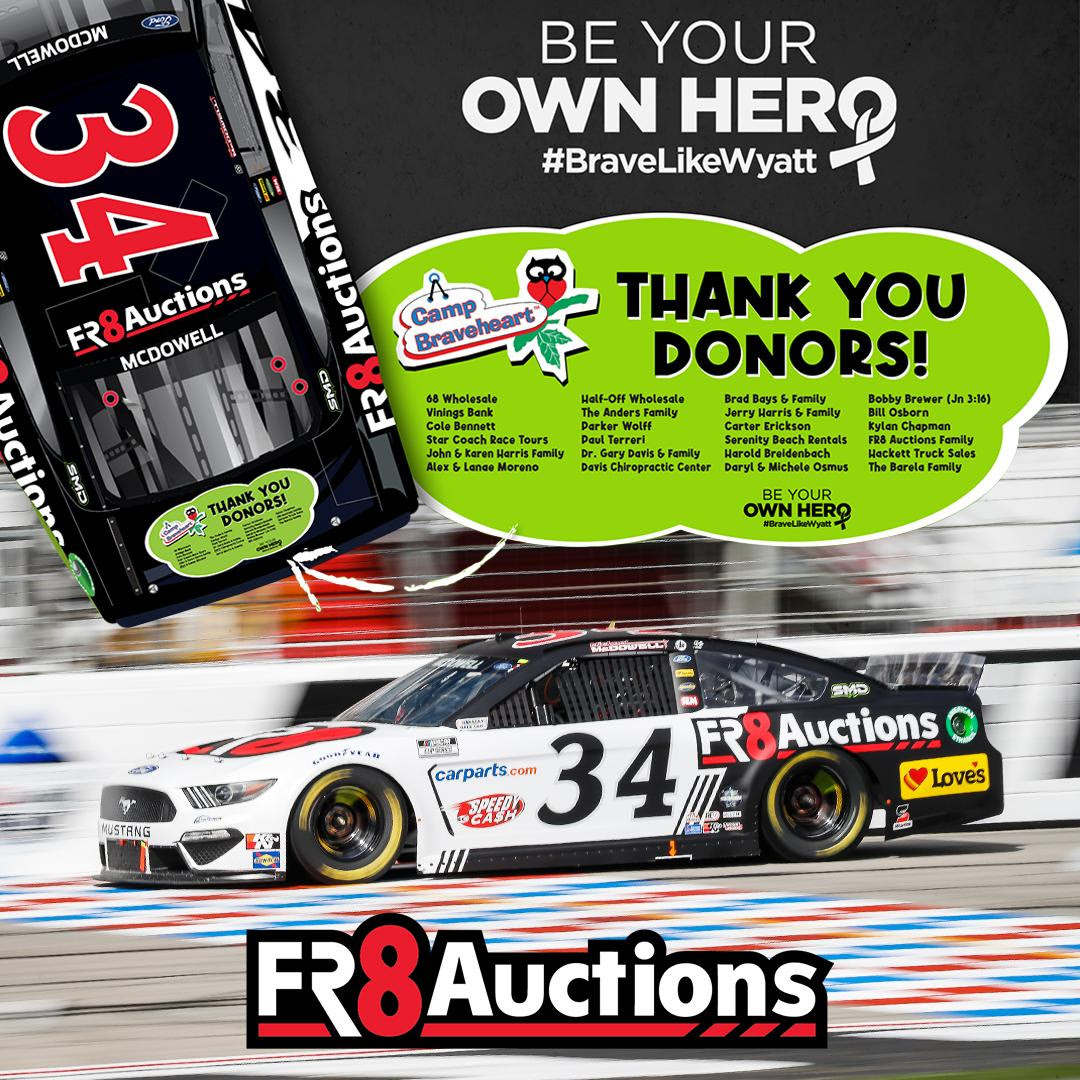 Fr8 Auctions and Michael McDowell Celebrate with Camp Braveheart
