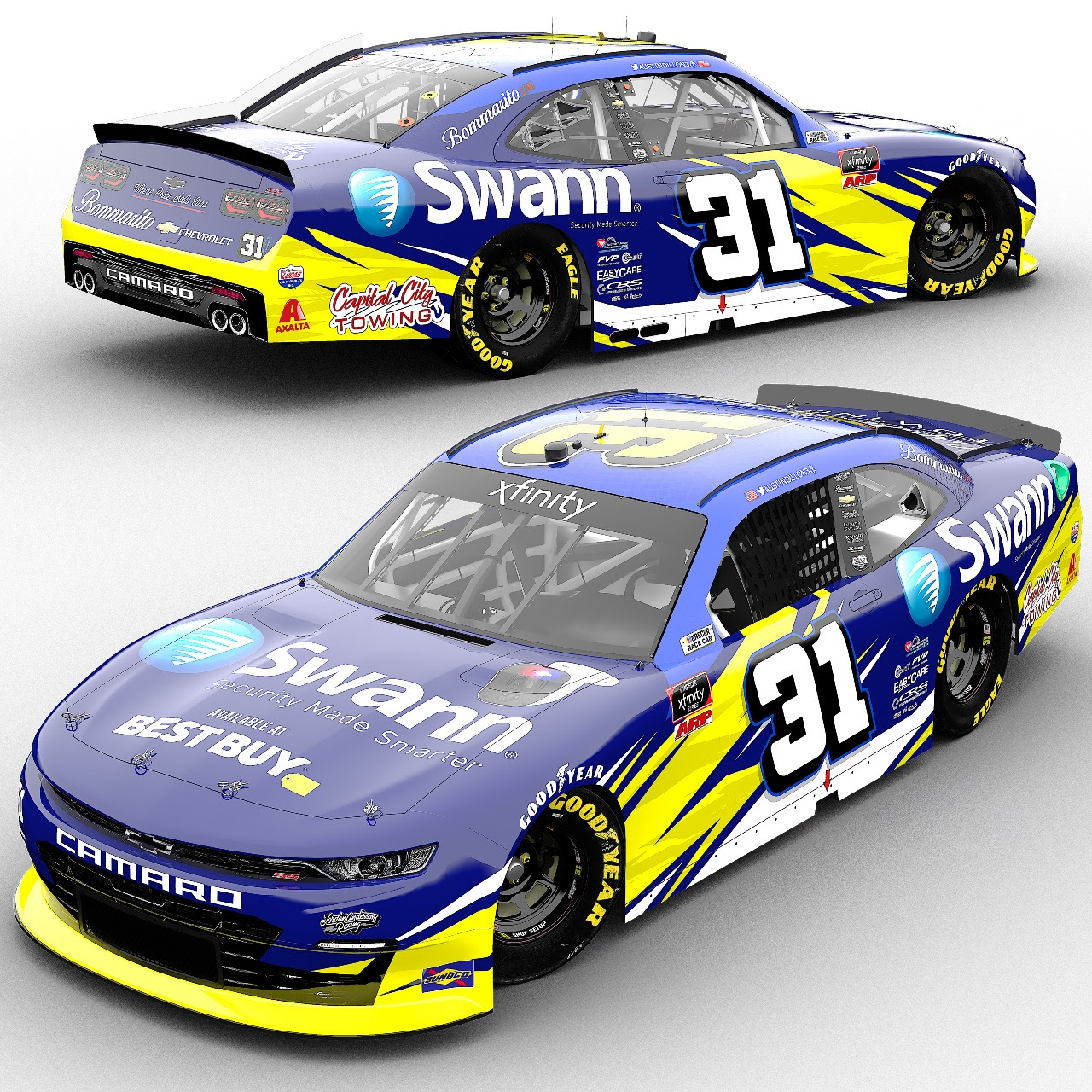 Austin Dillon to Join Jordan Anderson Racing & Swann Security at Darlington