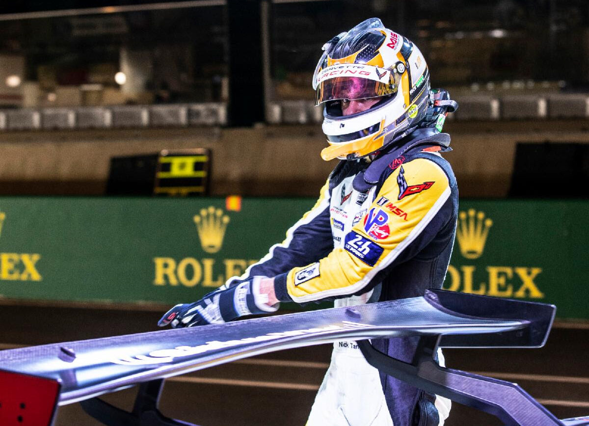 CORVETTE RACING AT LE MANS: Tandy, No. 64 C8.R Third in Hyperpole