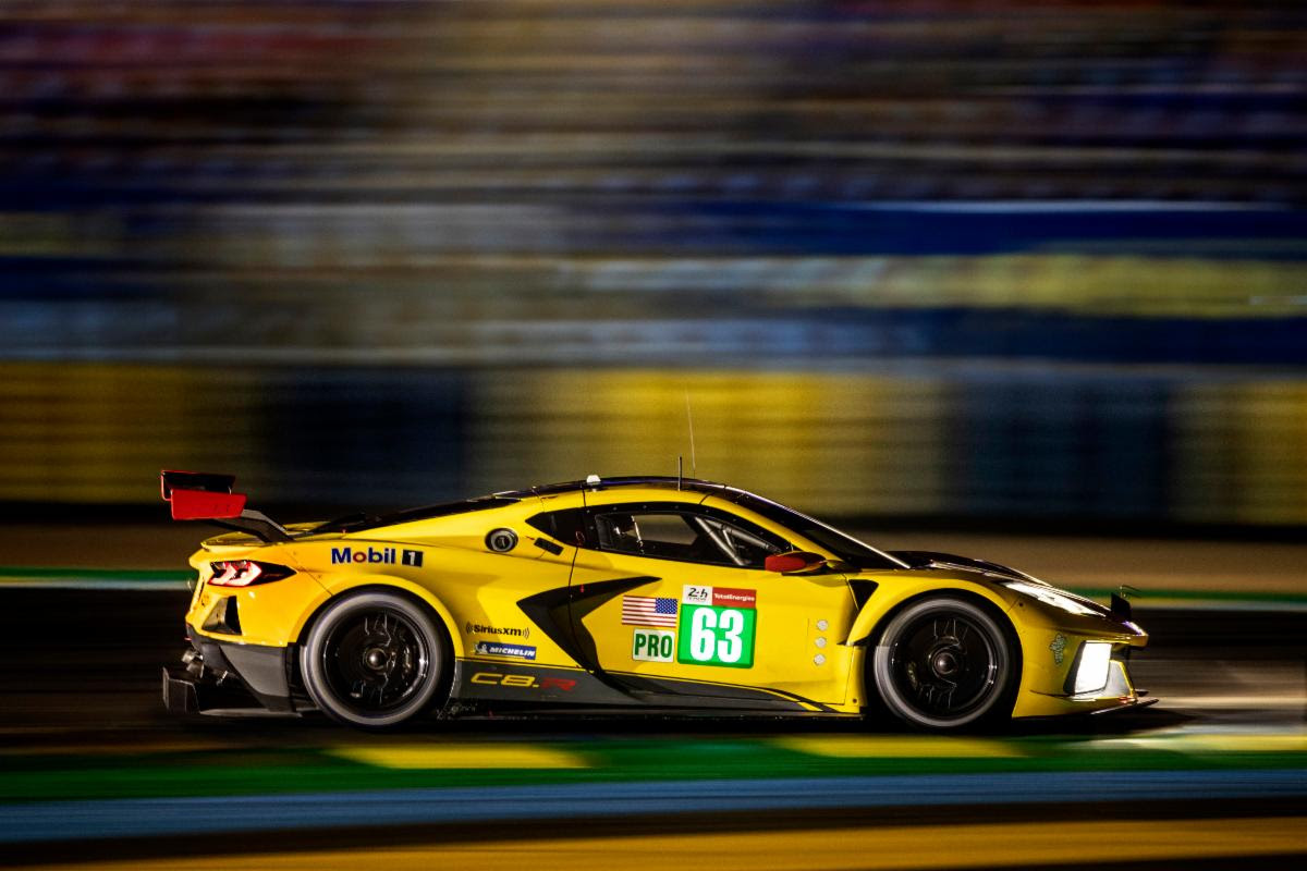 CORVETTE RACING AT LE MANS Tandy Puts No. 64 C8.R in Hyperpole