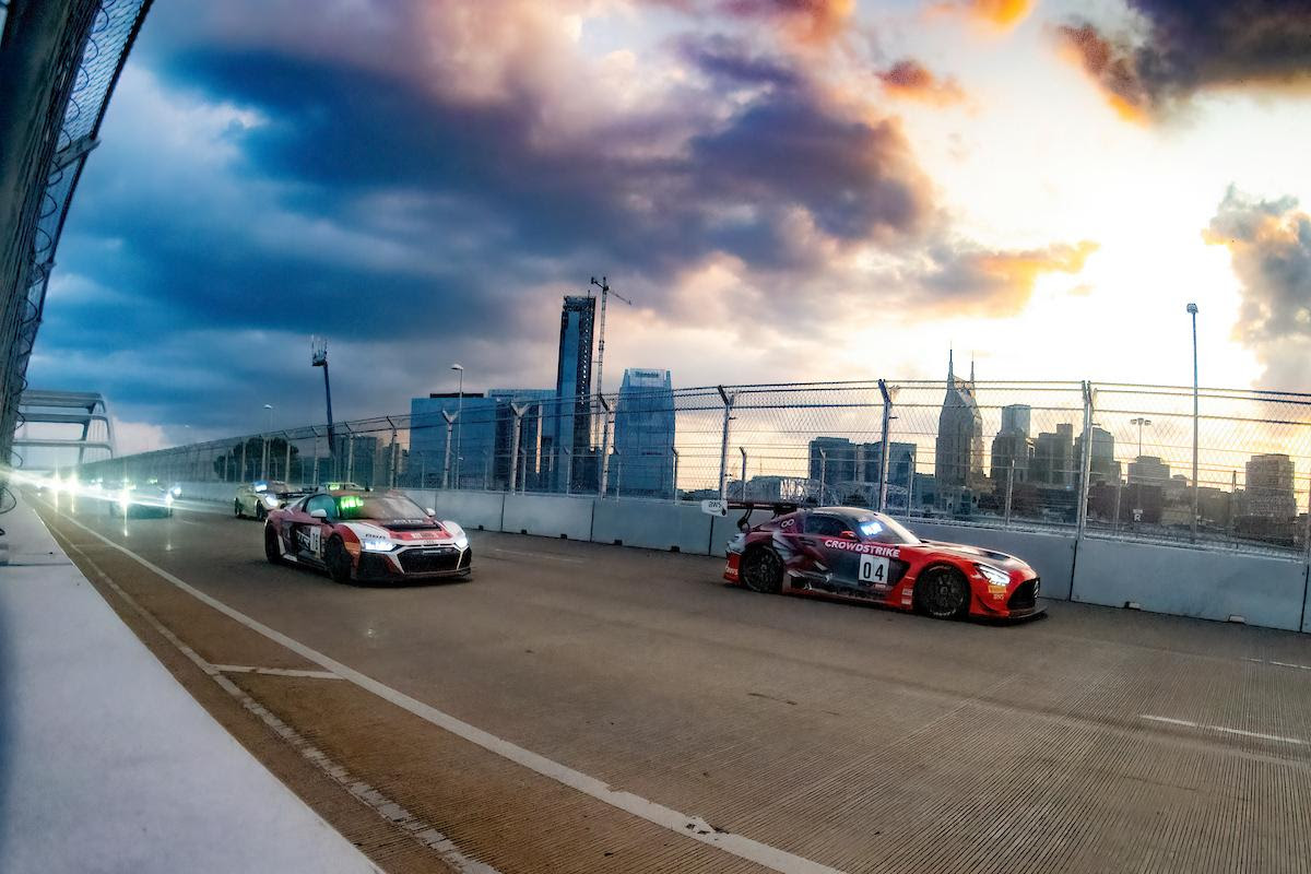 DXDT Racing Nets GT America Podiums in Downtown Nashville