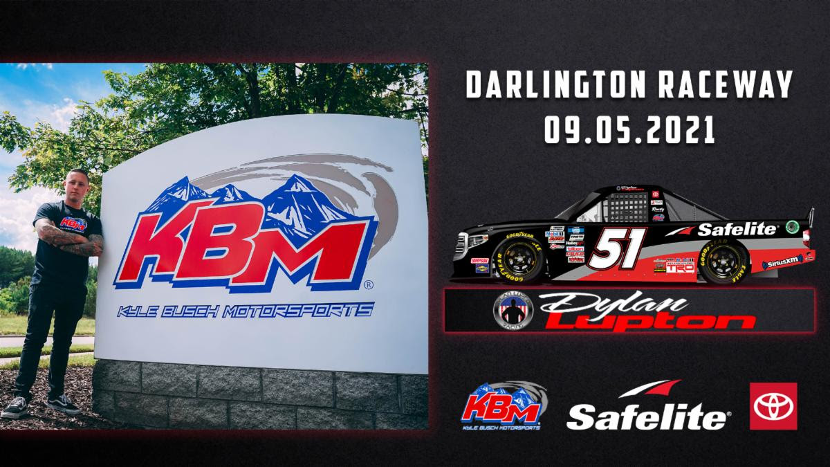 Dylan Lupton to Drive No. 51 Safelite AutoGlass® Tundra at Darlington