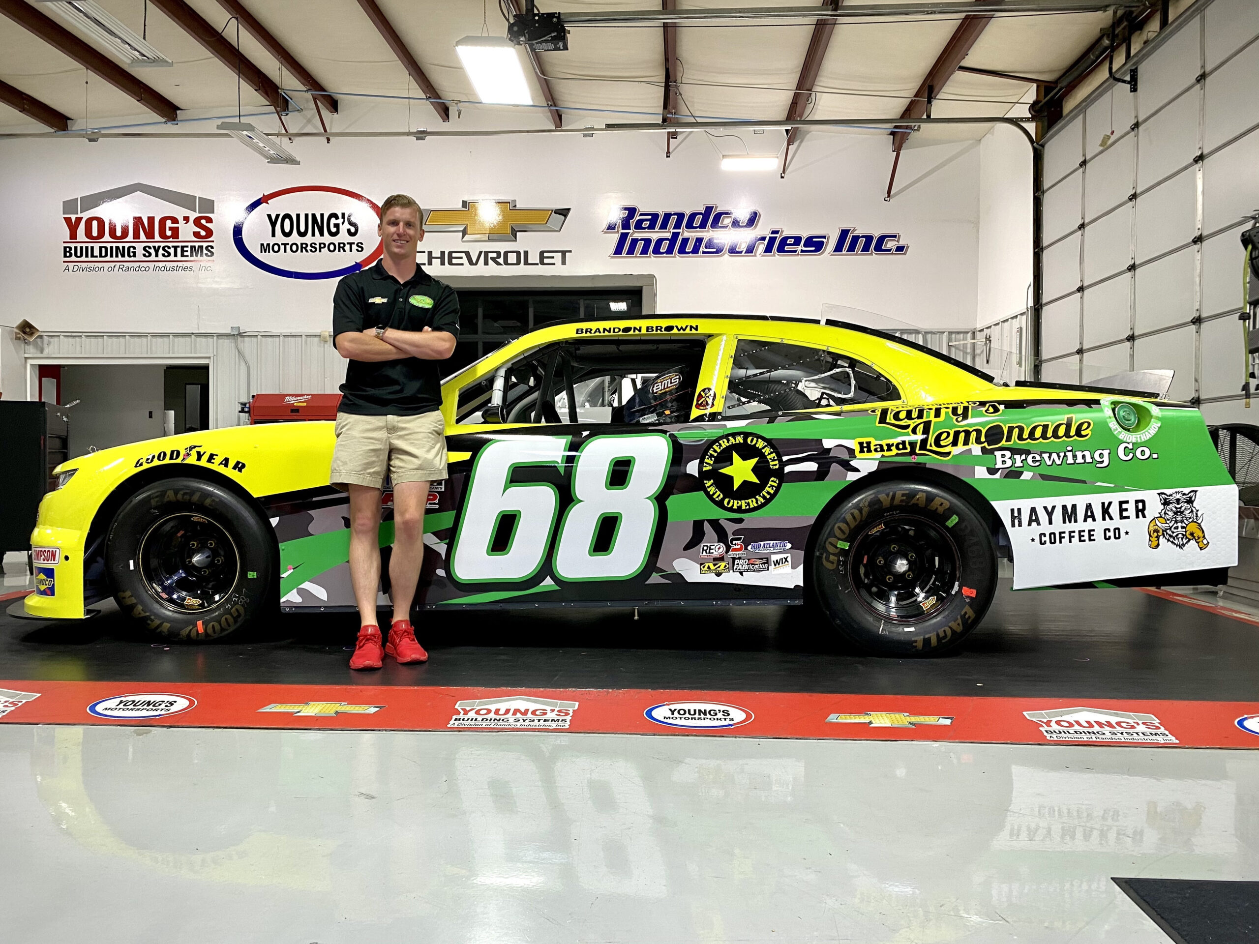 The Original Larry’s Hard Lemonade Rejoins Brandon Brown and Brandonbilt Motorsports as Primary Partner at Daytona