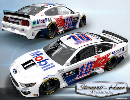 No. 10 Mobil 1 Ford Racing: Aric Almirola Indianapolis Road Course Advance