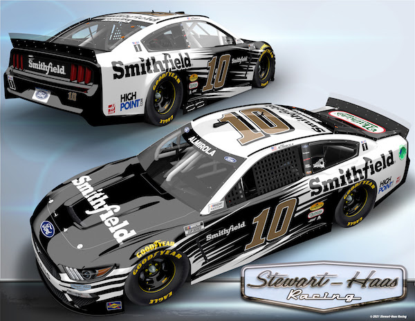 No. 10 Smithfield Ford Racing: Aric Almirola Michigan Advance | SpeedwayMedia.com