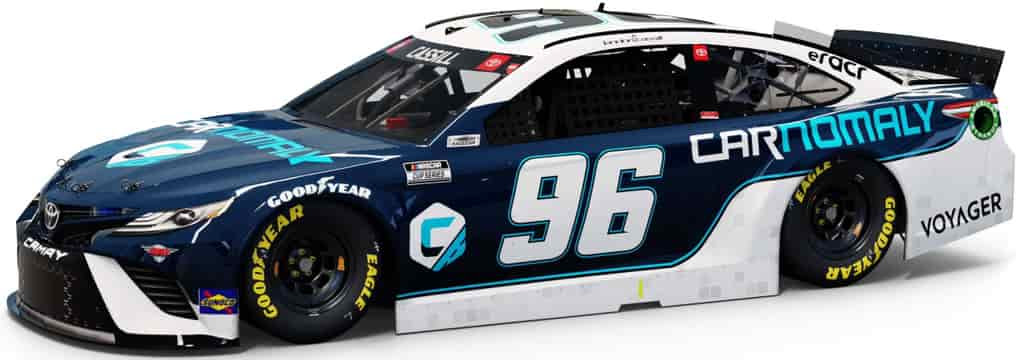 No. 96 Carnomaly Toyota Camry: Landon Cassill Daytona Advance