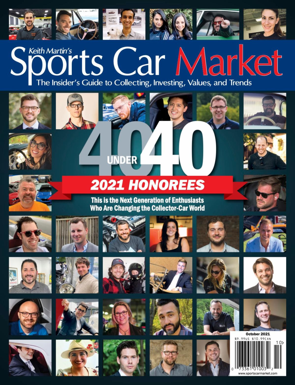 Sports Car Market Magazine Names its 2021 “40 Under 40” Honorees