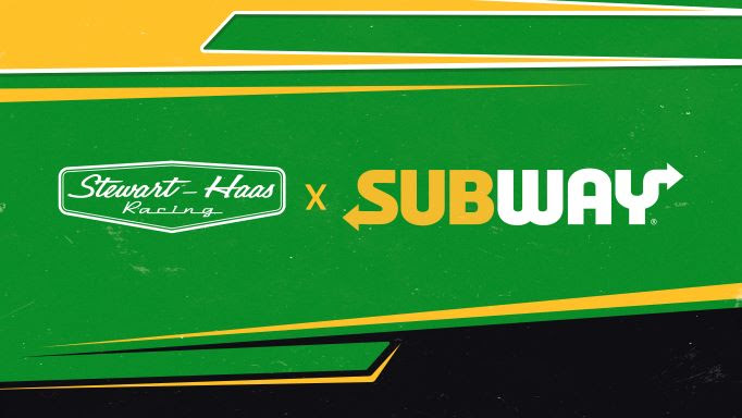 Subway® Partners with Stewart-Haas Racing